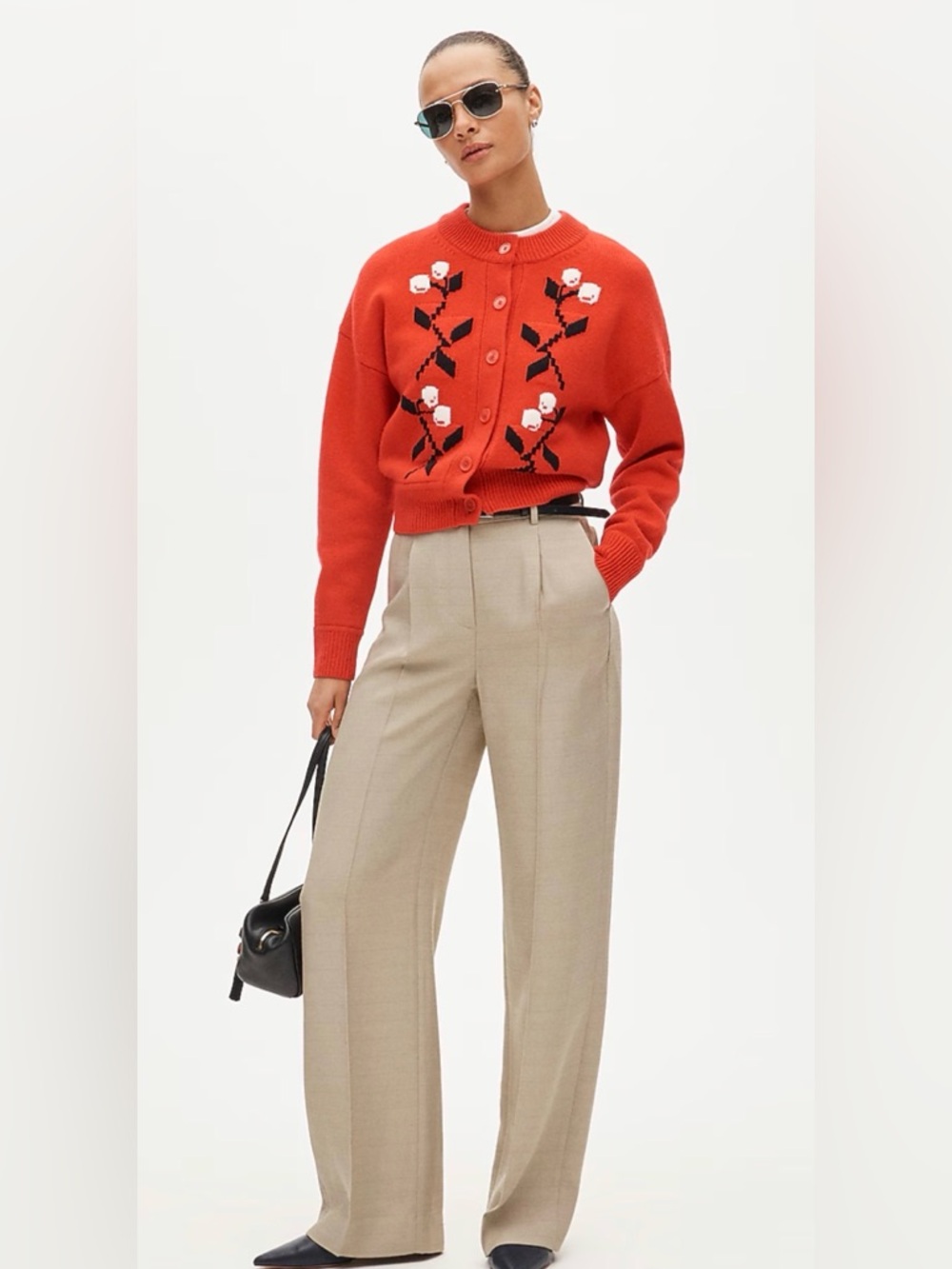 J.Crew Essential Wide Leg Pants NWT in luster canvas // Sz 18
